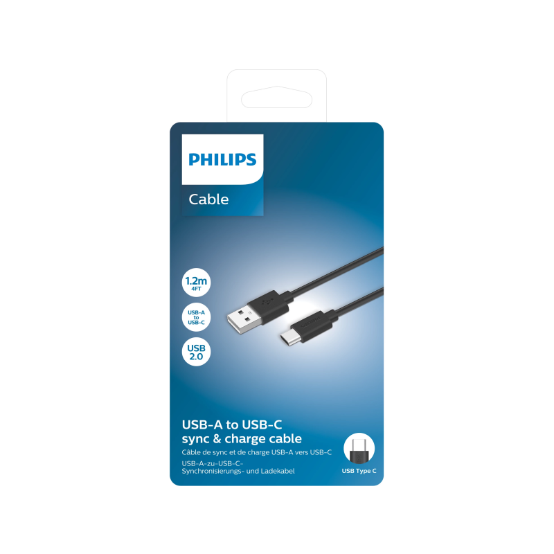 Philips DLC-3104A – Cable USB a Tipo-C