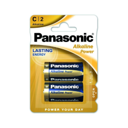 Pilas Panasonic LR14 1,5V | Pack de 2 Unidades, Duración Prolongada y Rendimiento Confiable
