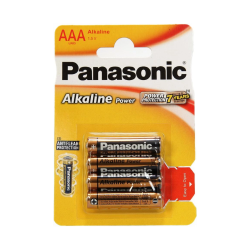 Pilas Panasonic Power LR03 AAA | Energía Confiable y Duradera para Dispositivos Cotidianos