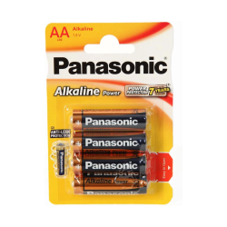 Pilas Panasonic Power LR6 AA | Energía Alcalina Duradera y Confiable para Dispositivos Cotidianos