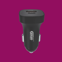 Cargador de Coche GMR CH-2304 Dual 30W | Carga Rápida sin Cable para Dos Dispositivos