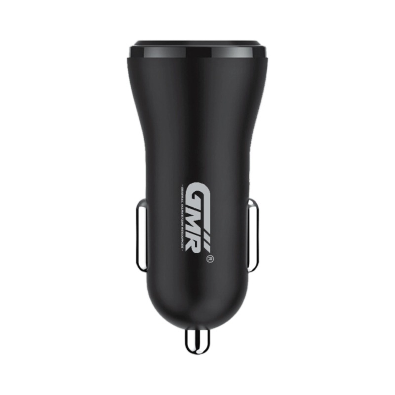 Cargador de Coche GMR CH-2704 Dual 2.4A | Adaptador Sin Cable para Carga Rápida y Segura